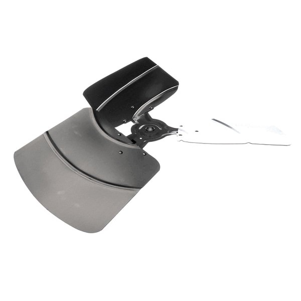Fan, 3 Blade, Aluminum, 27.6 Dia, 18 De